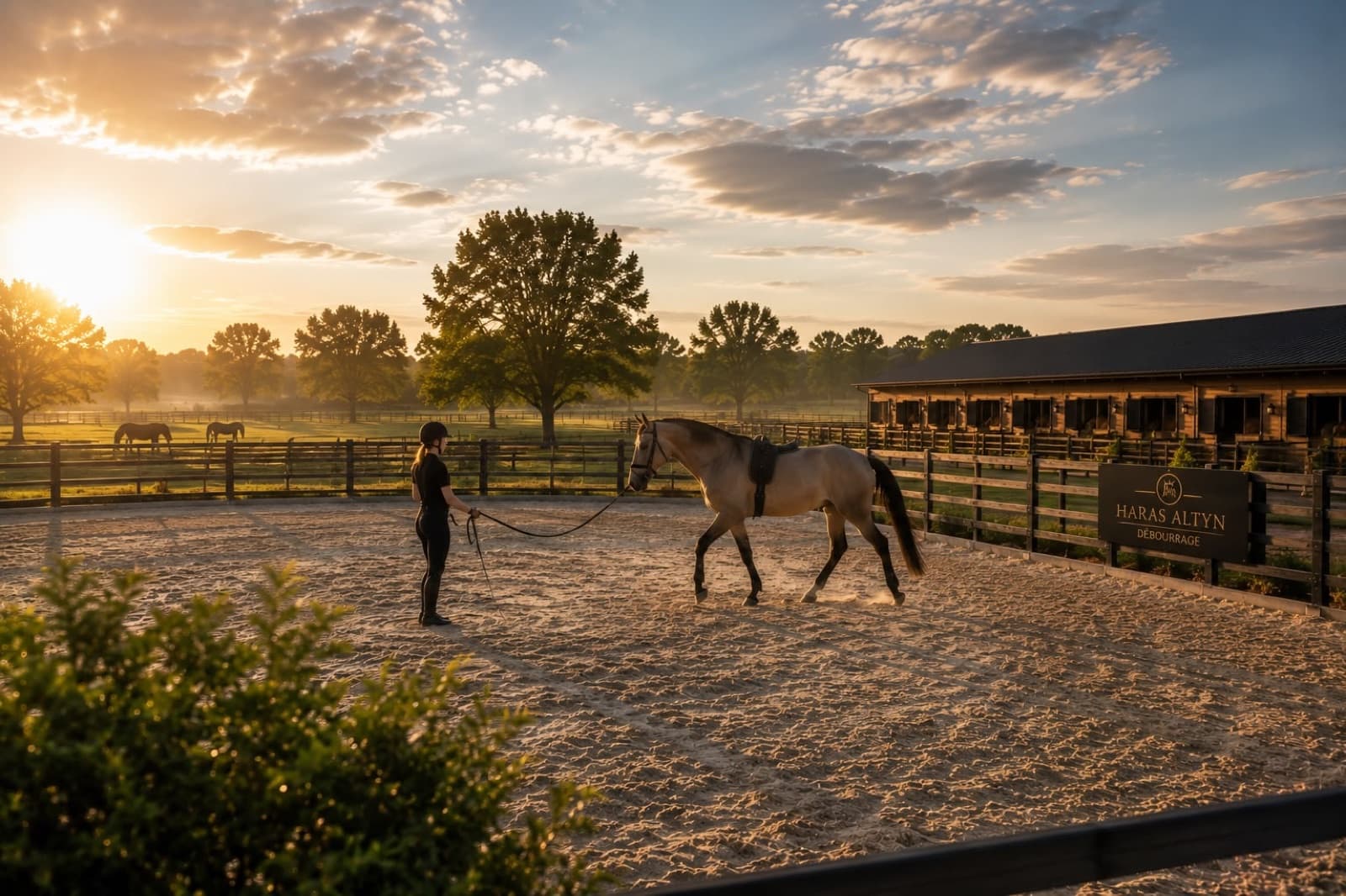 Débourrage · Haras Altyn